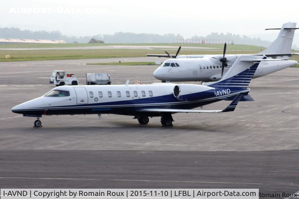 I-AVND, 1999 Learjet 45 C/N 45-064, Parked