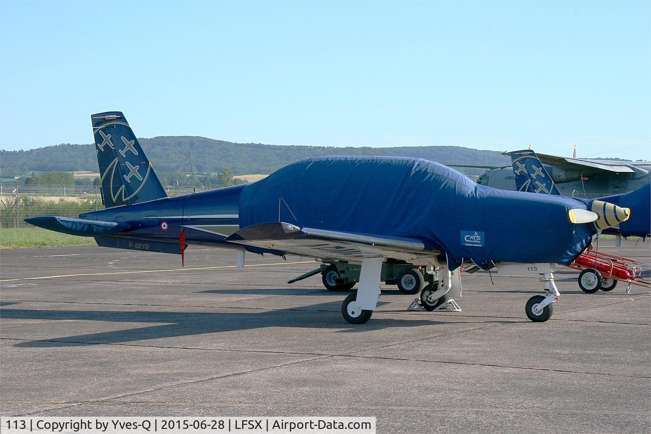 113, Socata TB-30 Epsilon C/N 113, Socata TB-30 Epsilon, Luxeuil-Saint Sauveur Air Base 116 (LFSX) Open day 2015