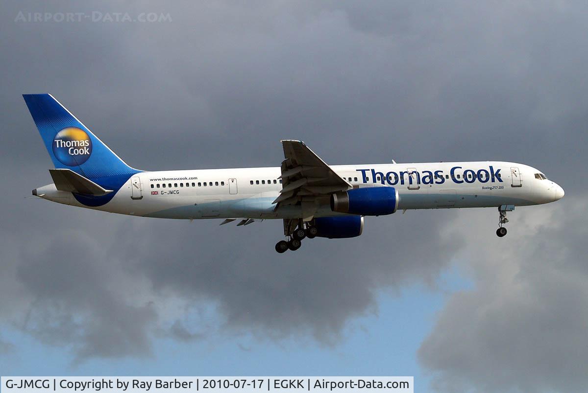 G-JMCG, 1995 Boeing 757-2G5 C/N 26278, Boeing 757-2G5 [26278] (Thomas Cook Airlines) Gatwick~G 17/07/2010