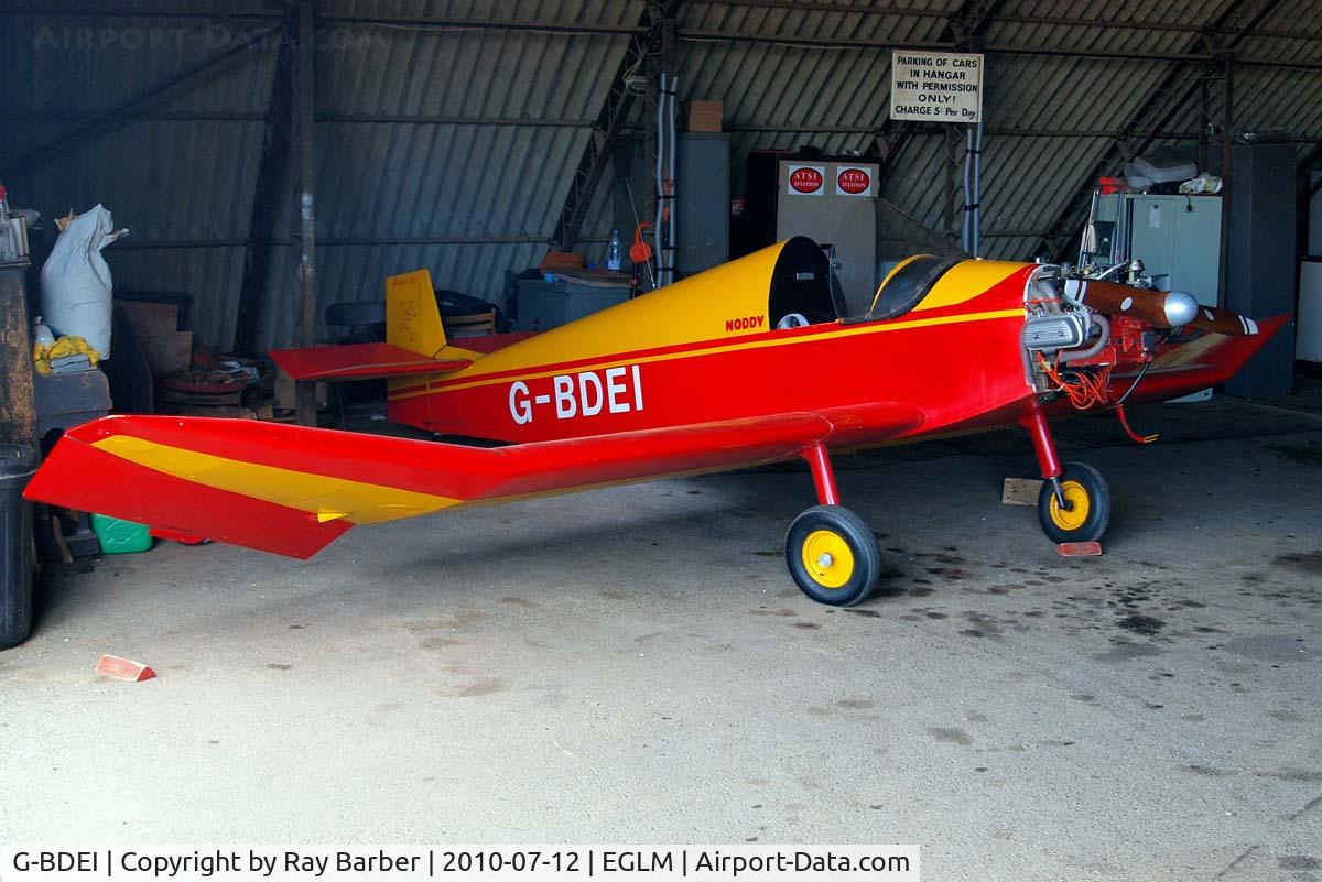 G-BDEI, 1977 Jodel D-9 Bebe C/N PFA 936, Jodel D.9 Bebe [PFA 936] White Waltham~G 12/07/2010
