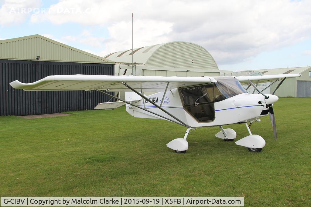 G-CIBV, 2013 Skyranger Swift 912S(1) C/N BMAA/HB/640, Skyranger Swift 912S(1), Fishburn Airfield, September 19th 2015.
