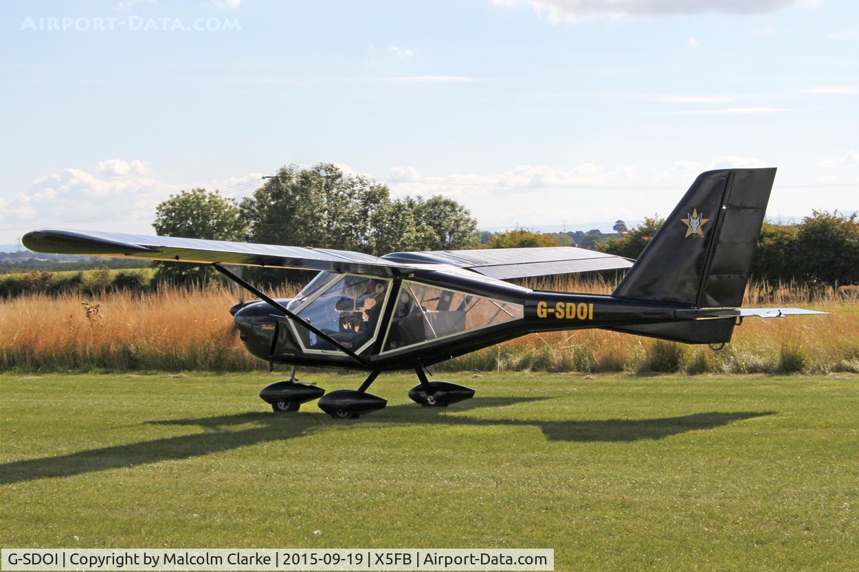 G-SDOI, 2003 Aeroprakt A-22 Foxbat C/N PFA 317-14064, Aeroprakt A-22 Foxbat, Fishburn Airfield, September 19th 2015.