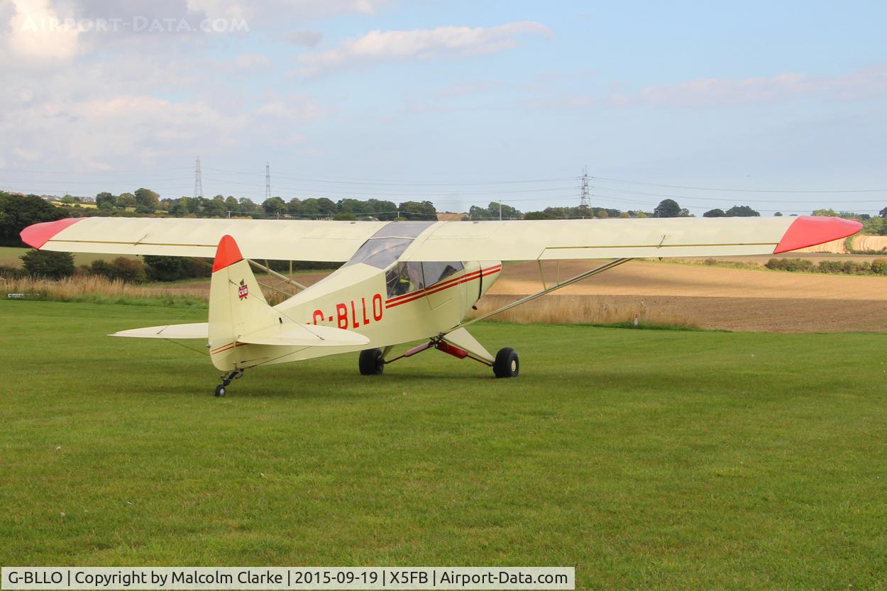 G-BLLO, 1953 Piper L-18C Super Cub (PA-18-95) C/N 18-3099, Piper L-18C Super Cub (PA-18-95), Fishburn Airfield, September 19th 2015.