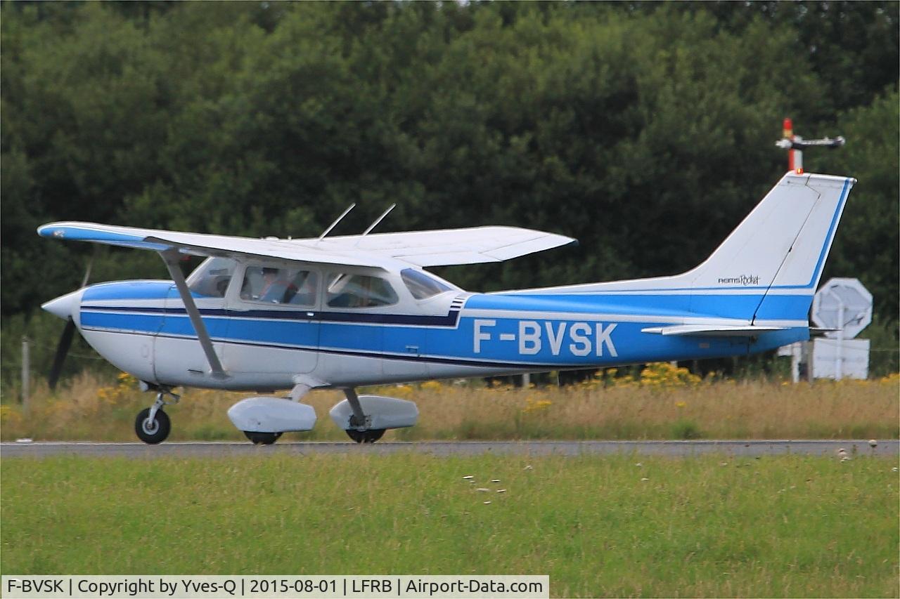 F-BVSK, Reims FR172J Rocket C/N 0511, Reims FR172J Rocket, Landing rwy 25L, Brest-Bretagne Airport (LFRB-BES)