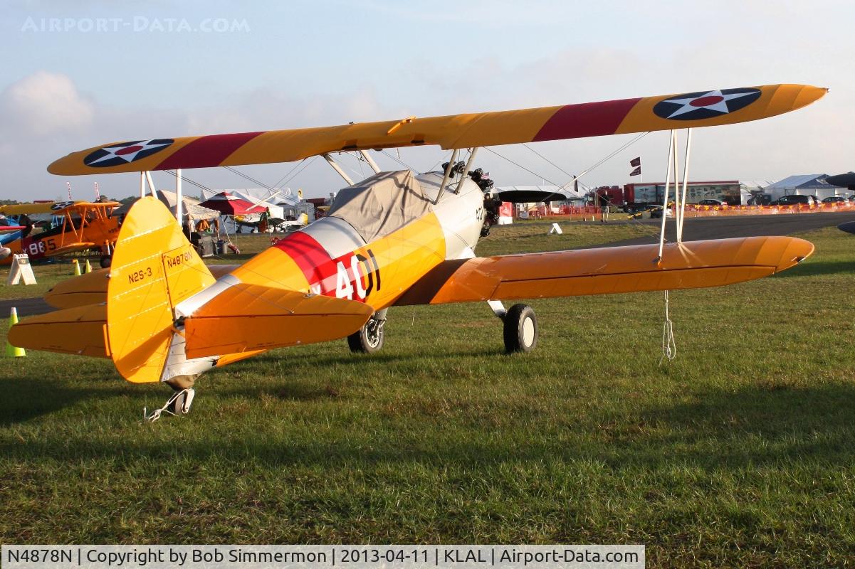 N4878N, 1942 Boeing E75 C/N 75-5675, Sun N Fun 2013
