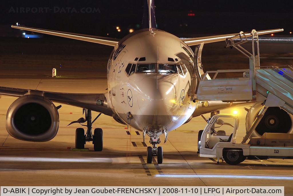 D-ABIK, 1991 Boeing 737-530 C/N 24823, at CDG T1