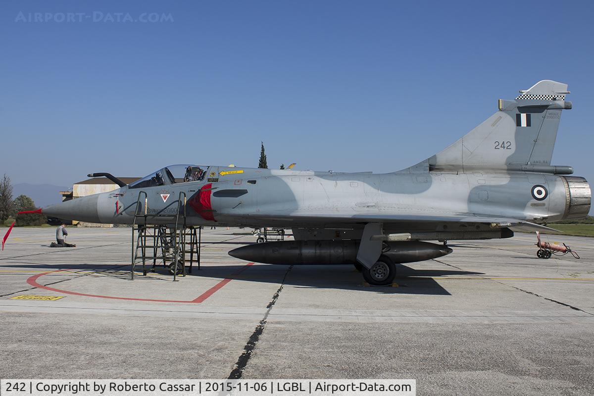 242, 1989 Dassault Mirage 2000BG C/N 294, Hellenic Air Force Open Days 2015