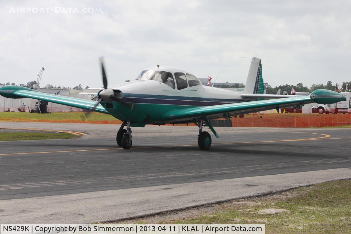 N5429K, 1951 Ryan Navion B C/N NAV-4-2329B, Sun N Fun 2013