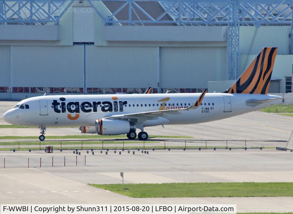 F-WWBI, 2015 Airbus A320-232 C/N 6700, C/n 6700 - To be B-50008