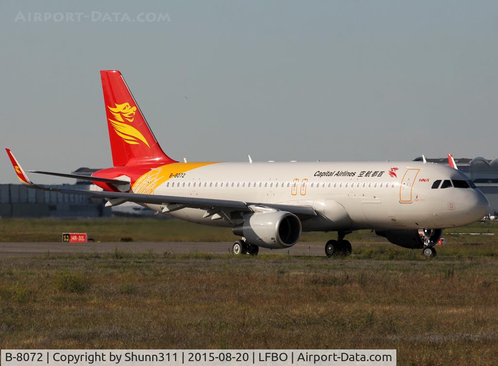 B-8072, 2015 Airbus A320-214 C/N 6664, Delivery day...