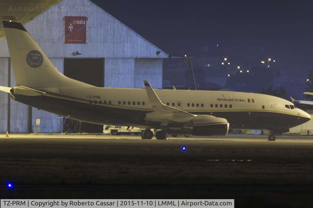 TZ-PRM, 1999 Boeing 737-7BC C/N 30328, Valletta Immigration Summit 2015