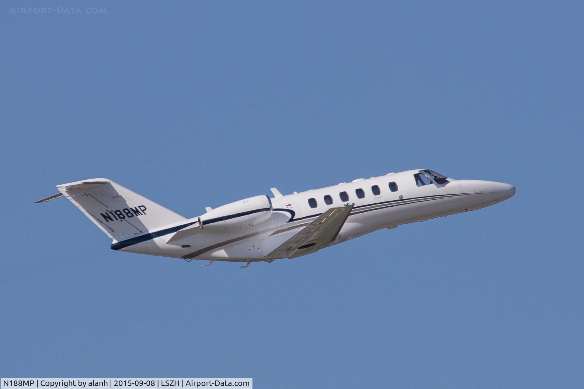 N188MP, Cessna 525A CitationJet CJ2+ C/N 525A0483, Climbing out of Zurich