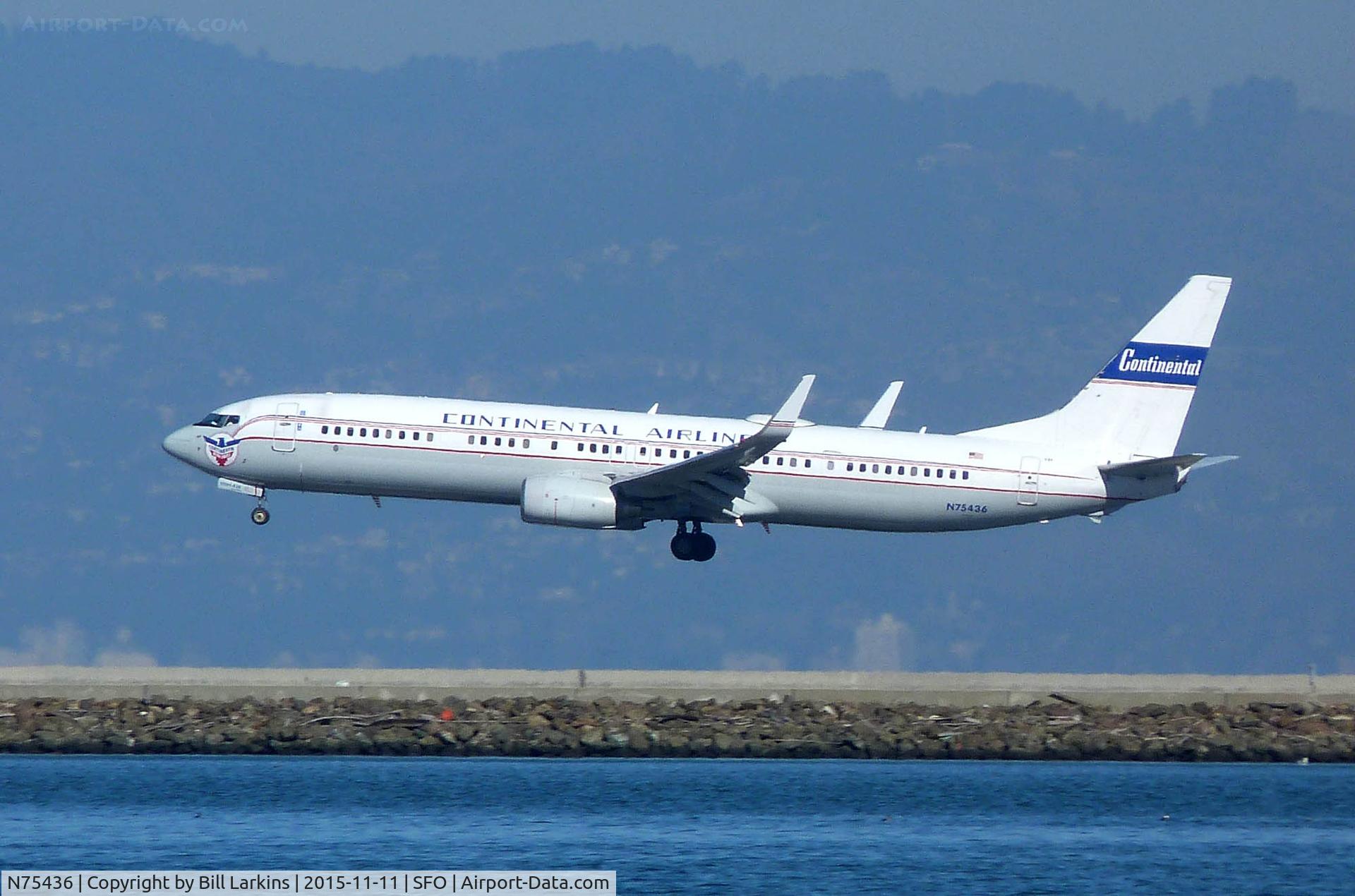 N75436, 2009 Boeing 737-924/ER C/N 33531, United operation.