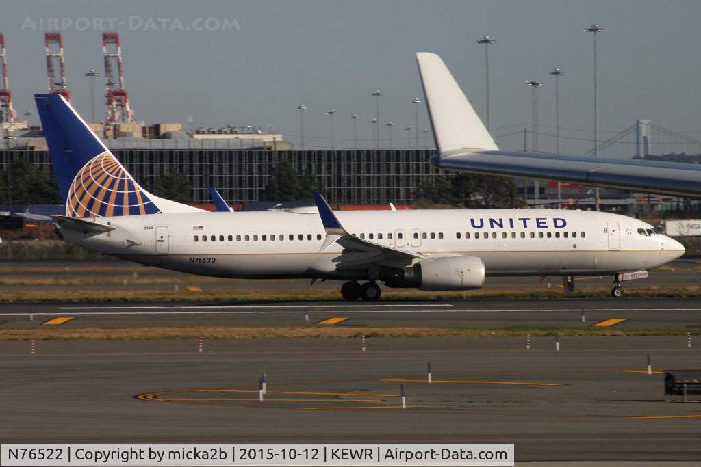 N76522, 2010 Boeing 737-824 C/N 31660, Take off
