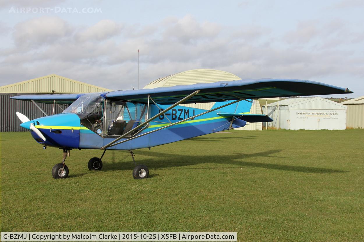 G-BZMJ, 2001 Rans S-6ES Coyote II C/N PFA 204-13631, Rans S-6ES Coyote II at Fishburn Airfield, October 25th 2015.