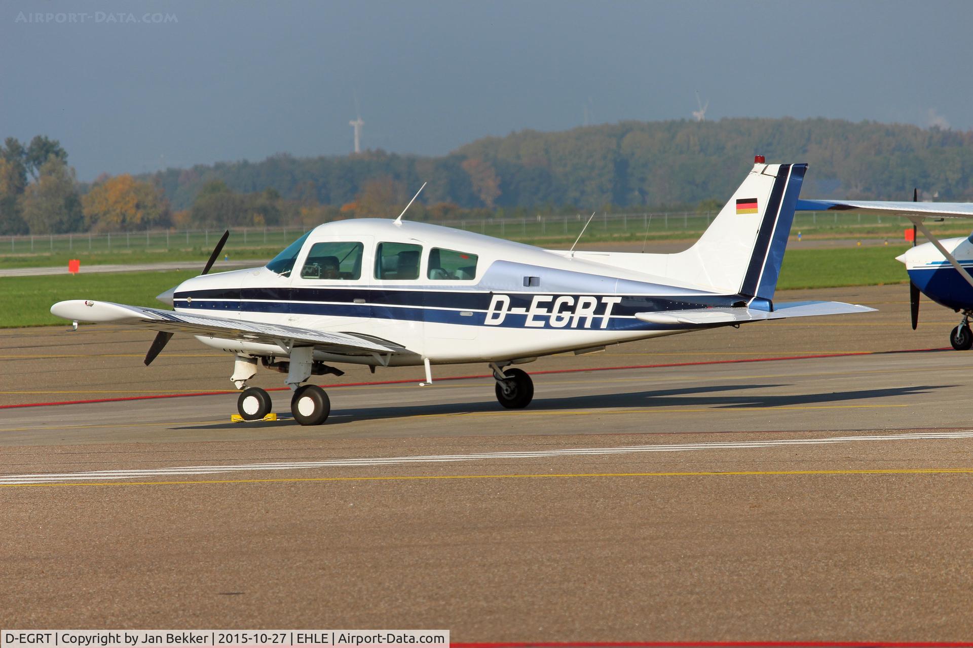 D-EGRT, 1988 Beech Musketeer C/N M2358, Lelystad Airport