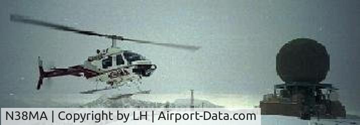 N38MA, 1980 Bell 206B C/N 2893, Leaving us at TV mtn Mt