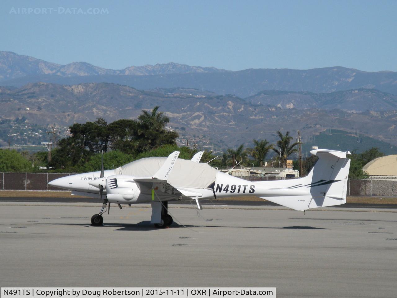 N491TS, 2007 Diamond DA-42 Twin Star C/N 42.AC091, 2007 Diamond Aircraft Inds. DIAMOND DA-42 TWIN STAR, two Thielert TAE 125-02-99 2.0 liter diesels derated to 135 Hp each, carbon fiber construction, four place, retractable gear, glass panel, winglets, T tail