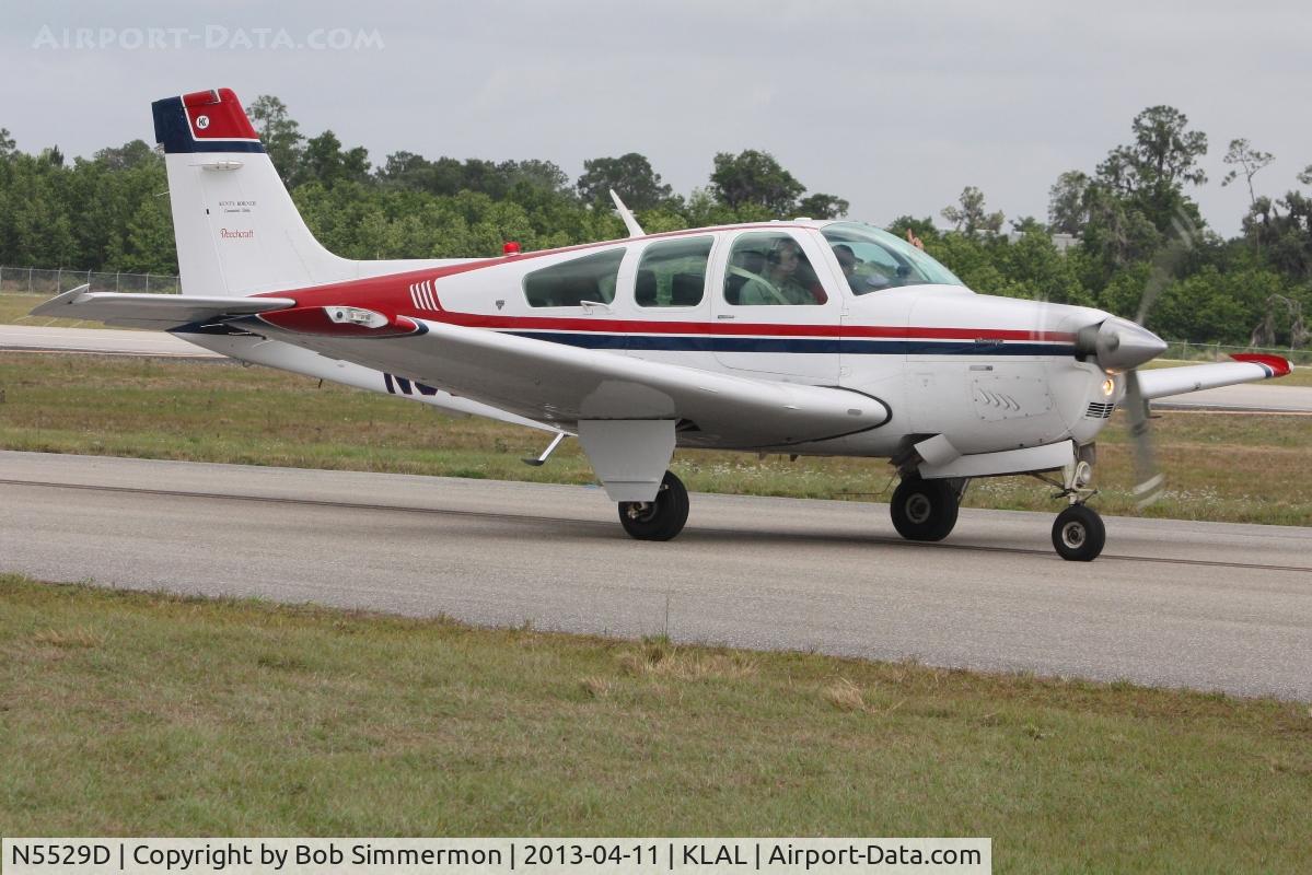 N5529D, 1989 Beech F33A Bonanza C/N CE-1403, Sun N Fun 2013