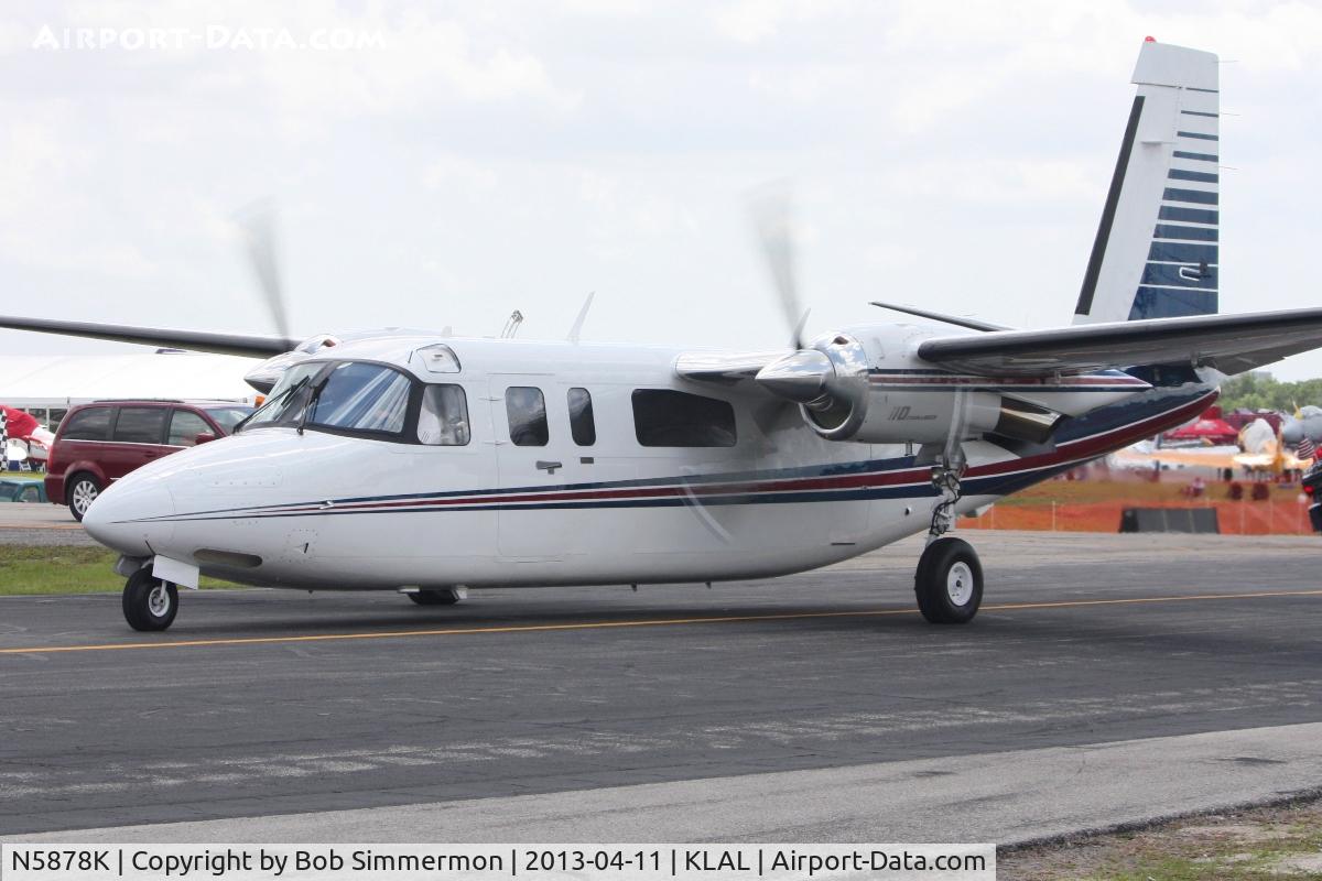 N5878K, 1980 Rockwell International 690C C/N 11626, Sun N Fun 2013