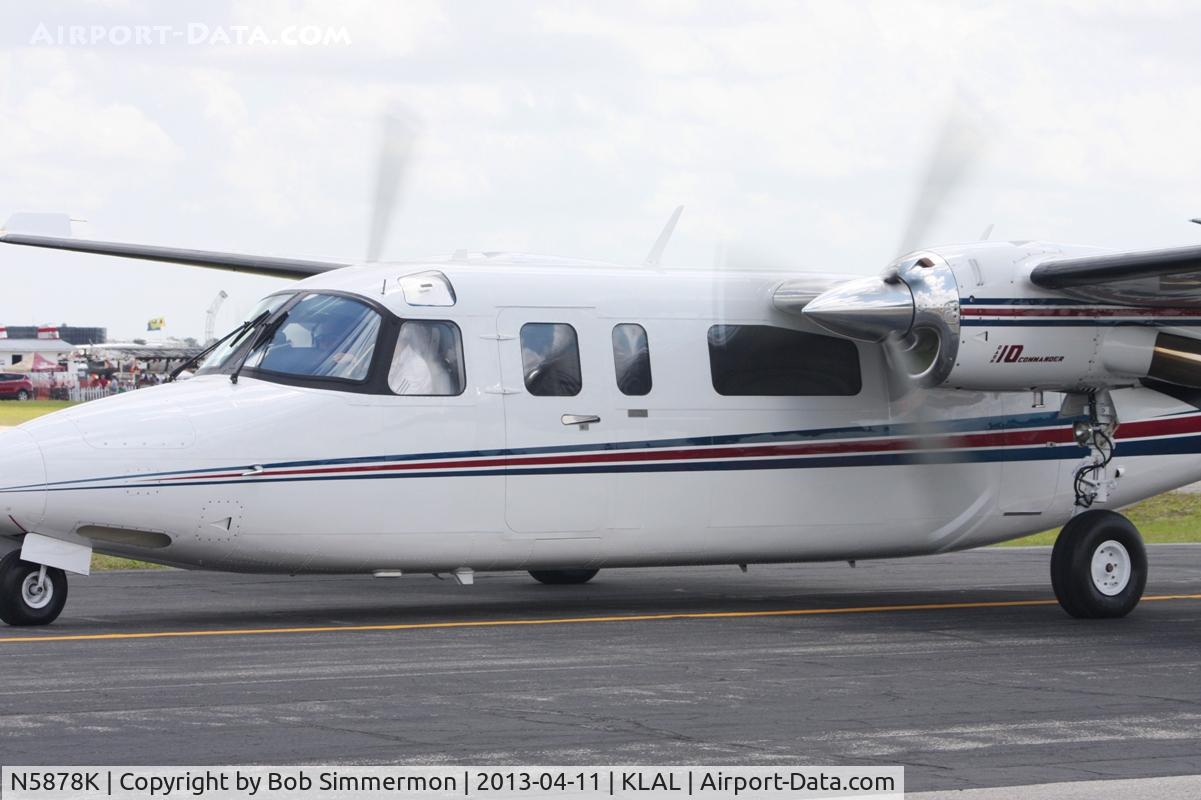 N5878K, 1980 Rockwell International 690C C/N 11626, Sun N Fun 2013
