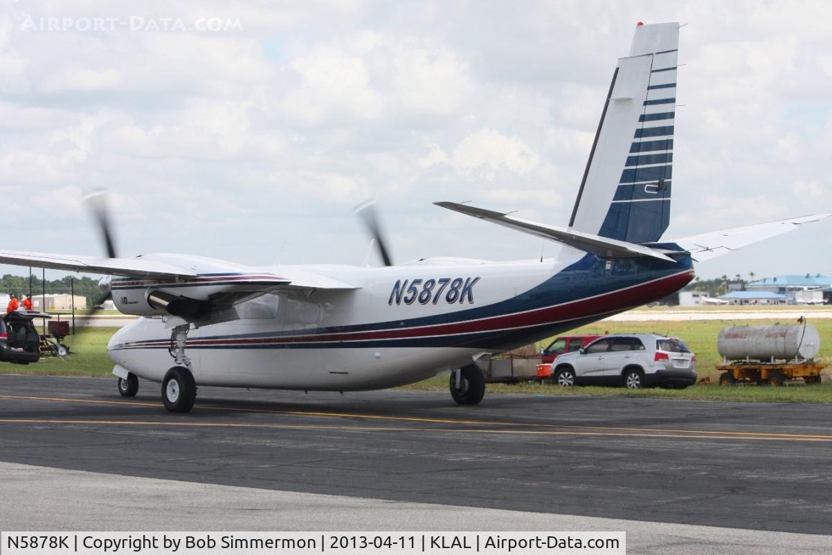 N5878K, 1980 Rockwell International 690C C/N 11626, Sun N Fun 2013