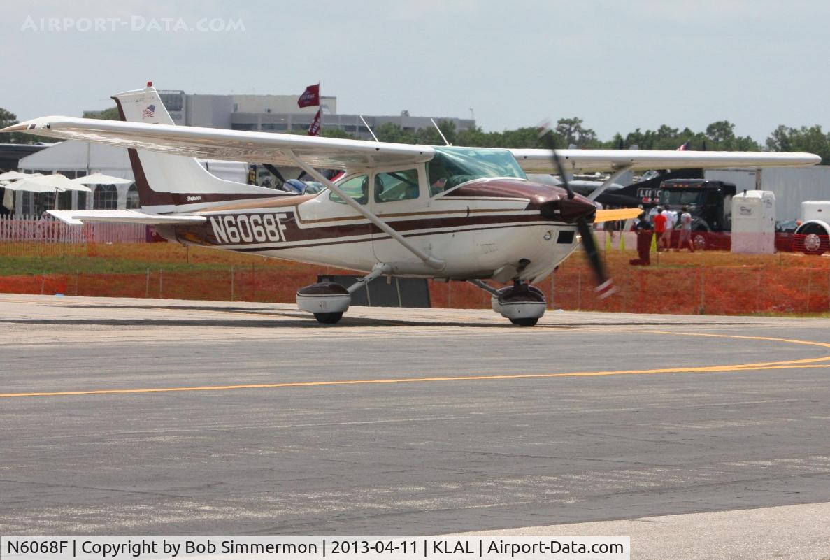N6068F, 1975 Cessna 182P Skylane C/N 18264084, Sun N Fun 2013