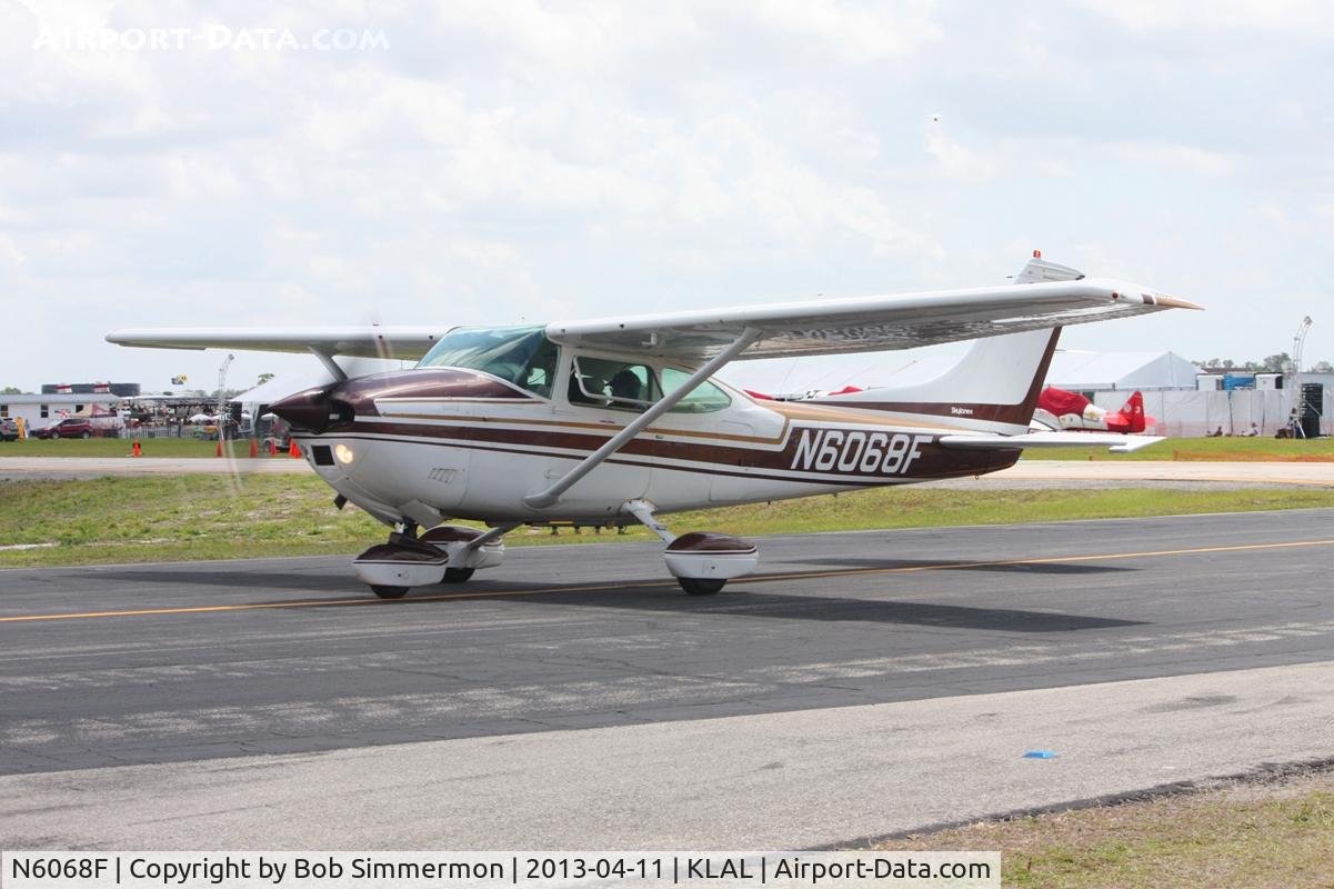 N6068F, 1975 Cessna 182P Skylane C/N 18264084, Sun N Fun 2013