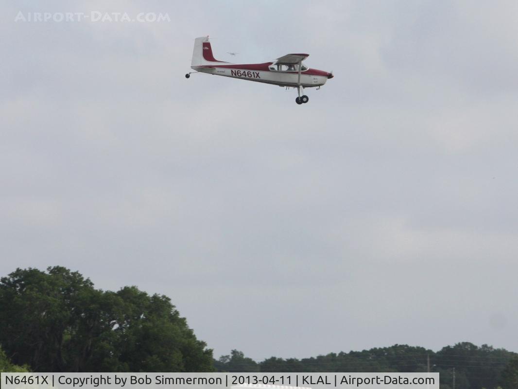 N6461X, 1960 Cessna 180D C/N 18050961, Arriving at Lakeland, FL - Sun N Fun 2013