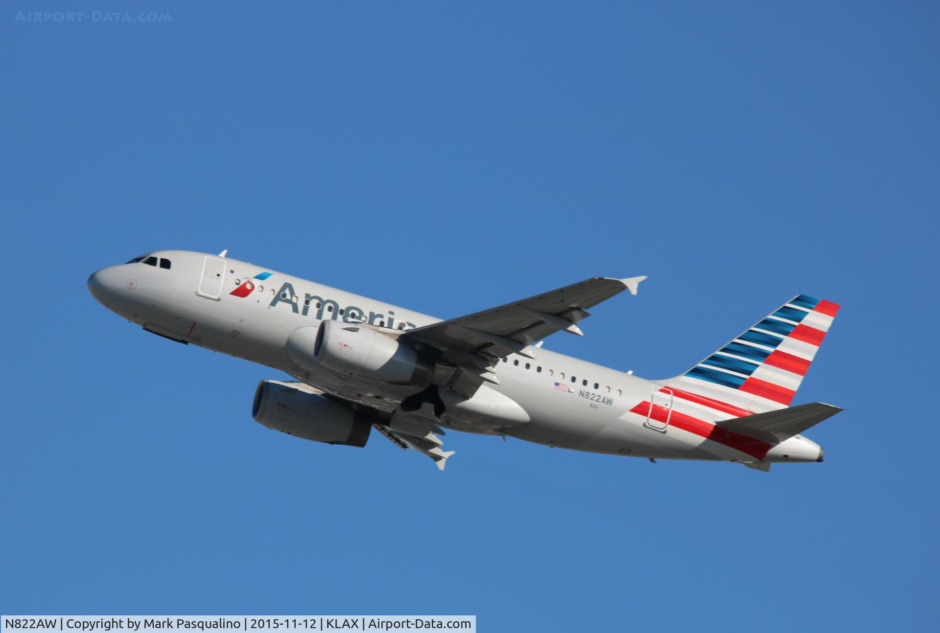 N822AW, 2000 Airbus A319-132 C/N 1410, Airbus A319