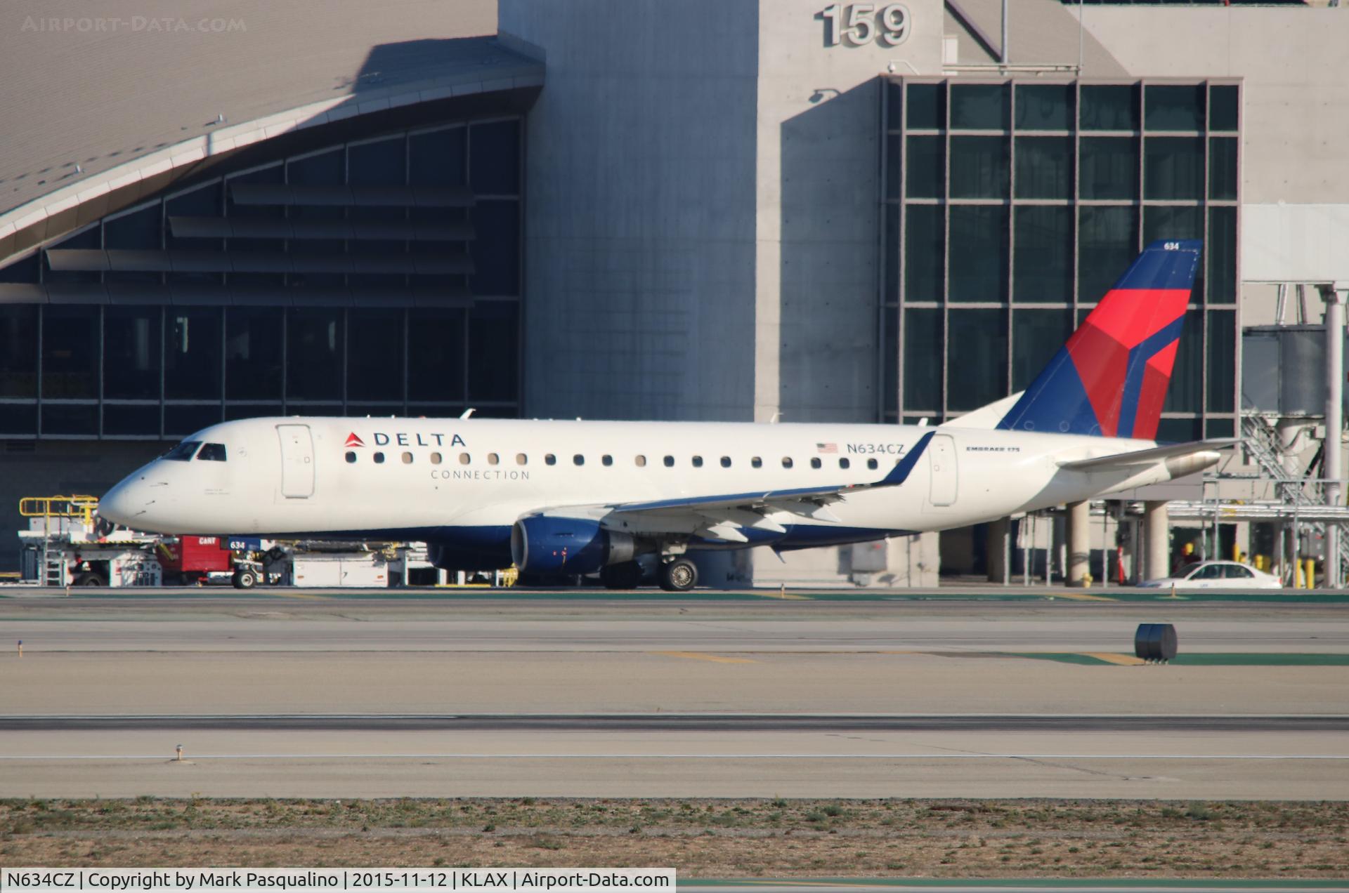 N634CZ, 2008 Embraer 175LR (ERJ-170-200LR) C/N 17000246, ERJ 170-200 LR