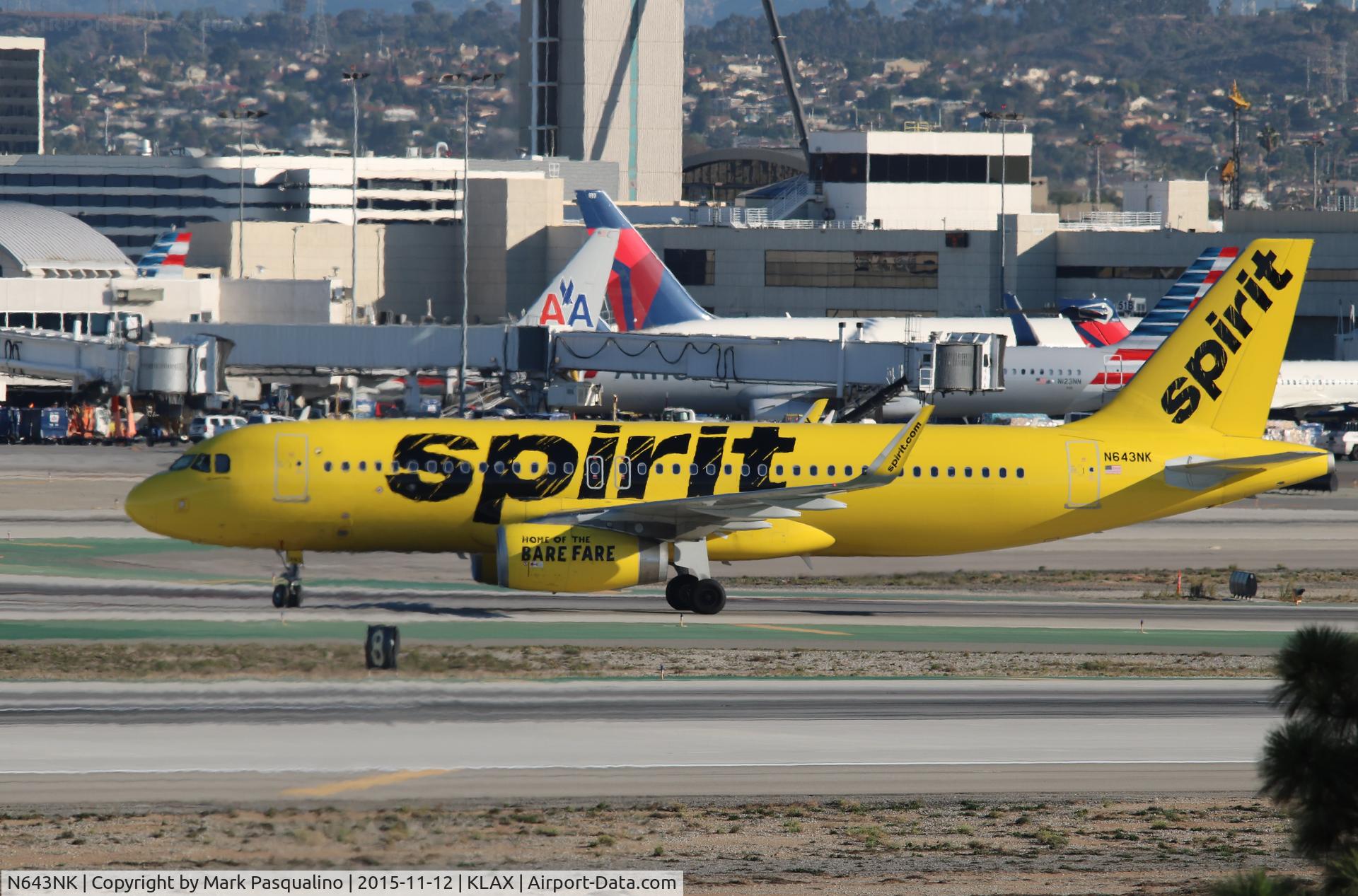 N643NK, 2015 Airbus A320-232 C/N 6616, Airbus A320