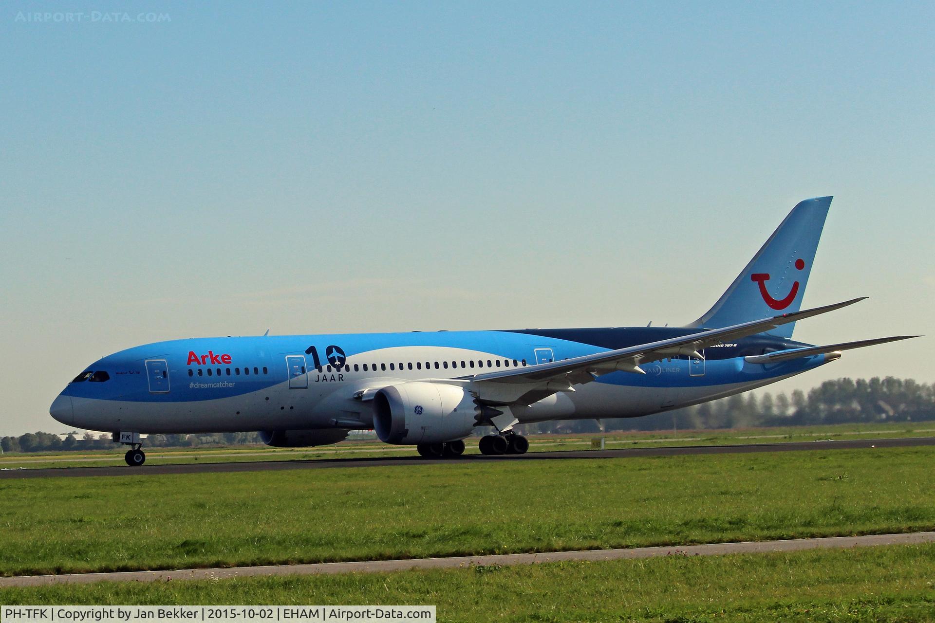 PH-TFK, 2014 Boeing 787-8 Dreamliner Dreamliner C/N 36427, Schiphol, Polderbaan