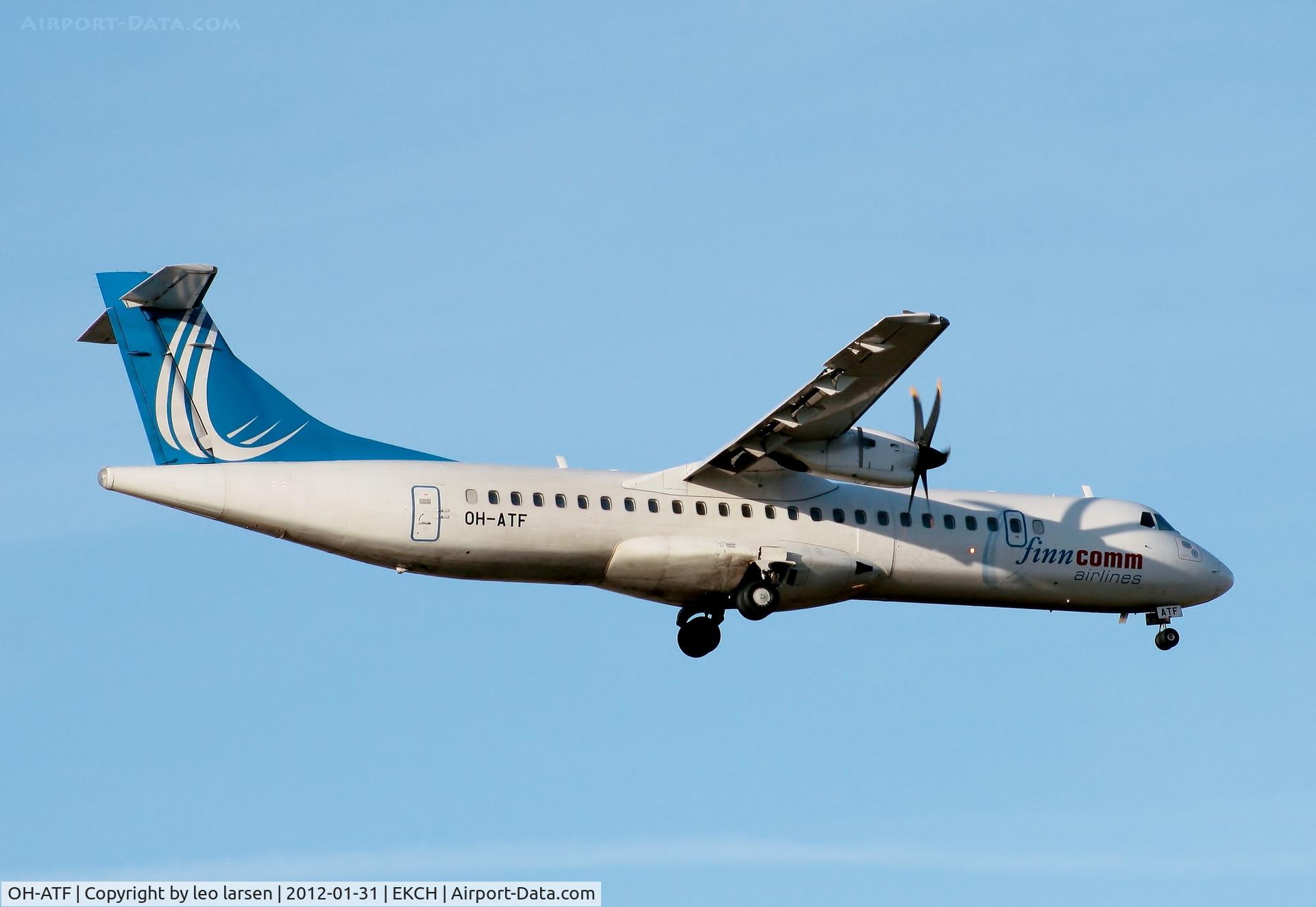 OH-ATF, 2007 ATR 72-212A C/N 744, Copenhagen 31.1.12