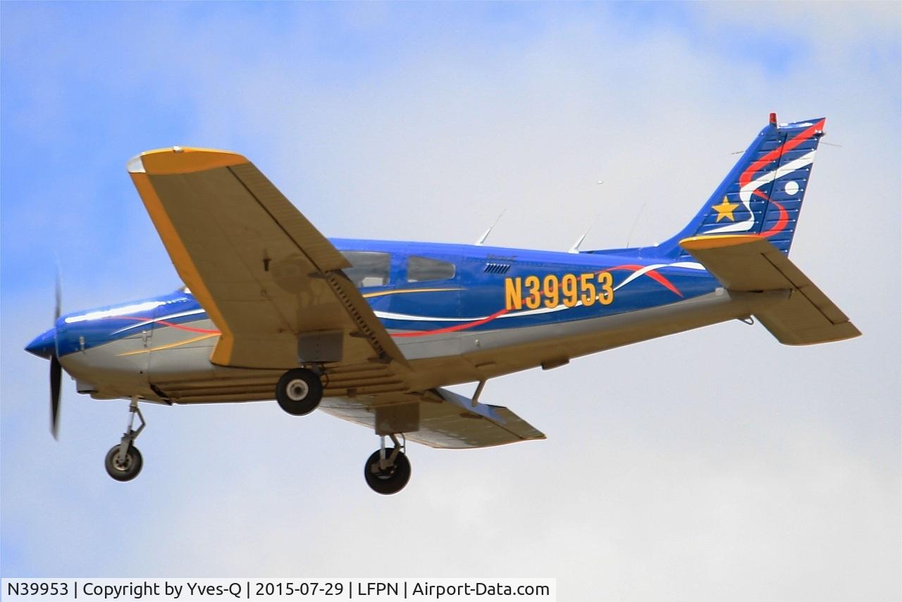 N39953, 1978 Piper PA-28-161 C/N 28-7916013, Piper PA-28-161, Short approach rwy 25R, Toussus-Le-Noble airport (LFPN-TNF)
