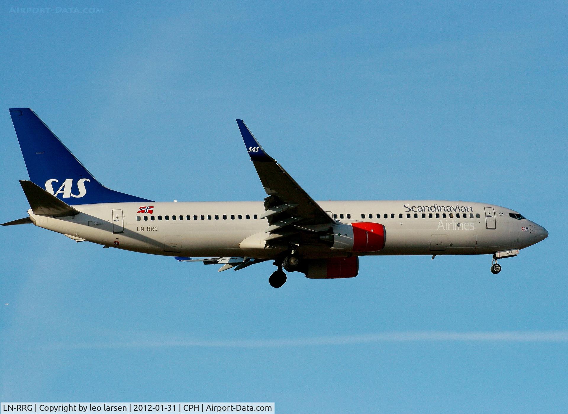 LN-RRG, 2008 Boeing 737-85P C/N 35708, Copenhagen 31.1.12