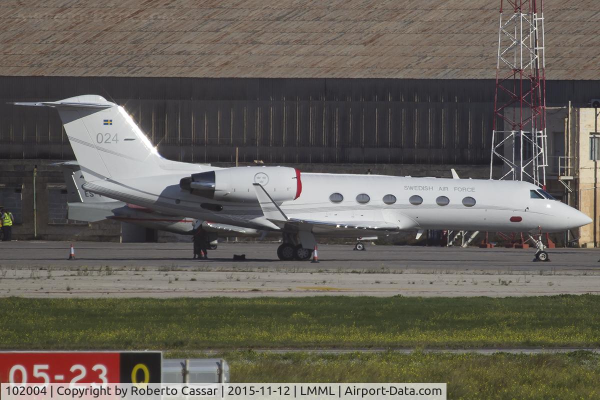 102004, Gulfstream Aerospace Tp102C (Gulfstream IV) C/N 1274, Valletta Immigration Summit 2015