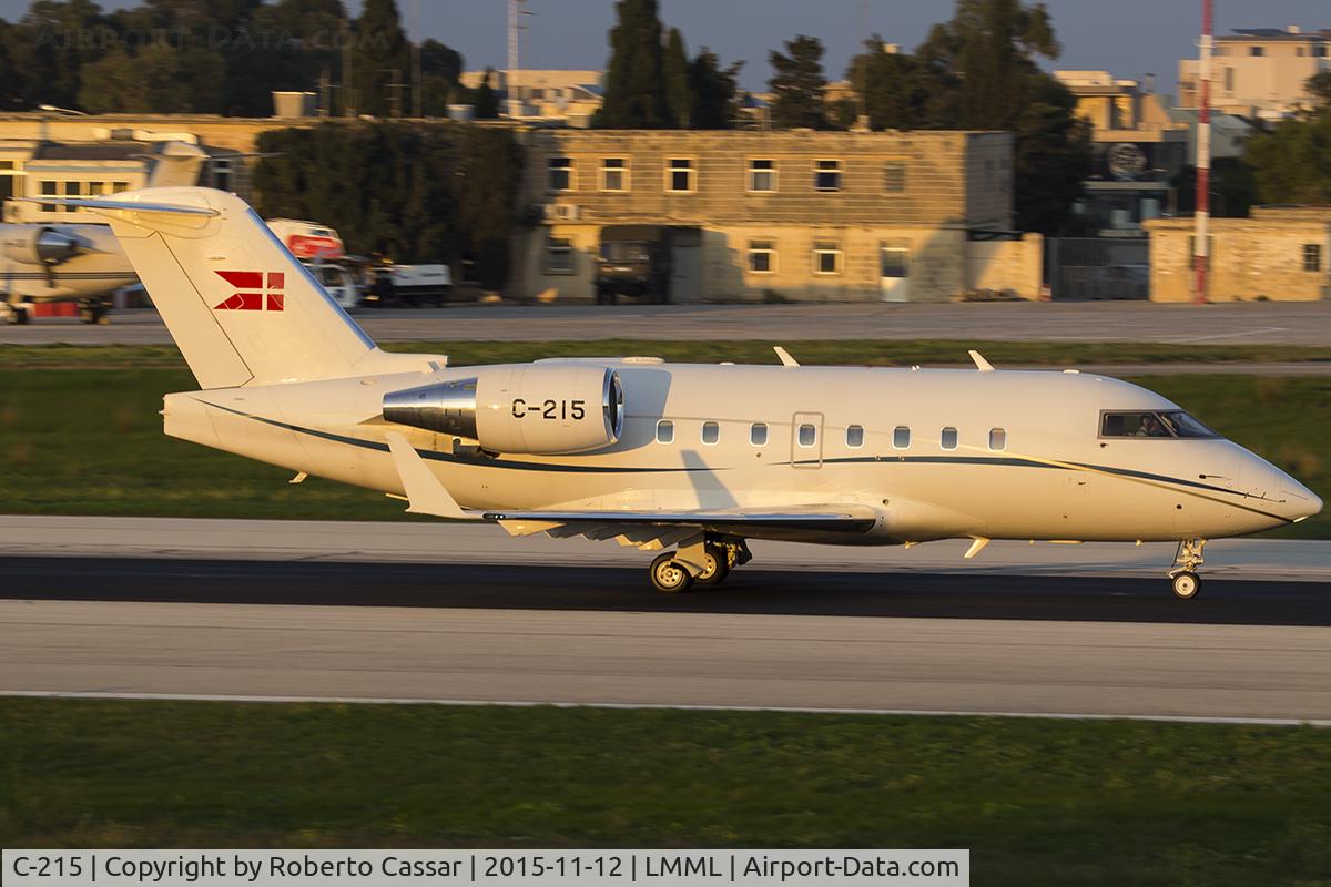C-215, 2001 Bombardier Challenger 604 (CL-600-2B16) C/N 5515, Valletta Immigration Summit 2015
