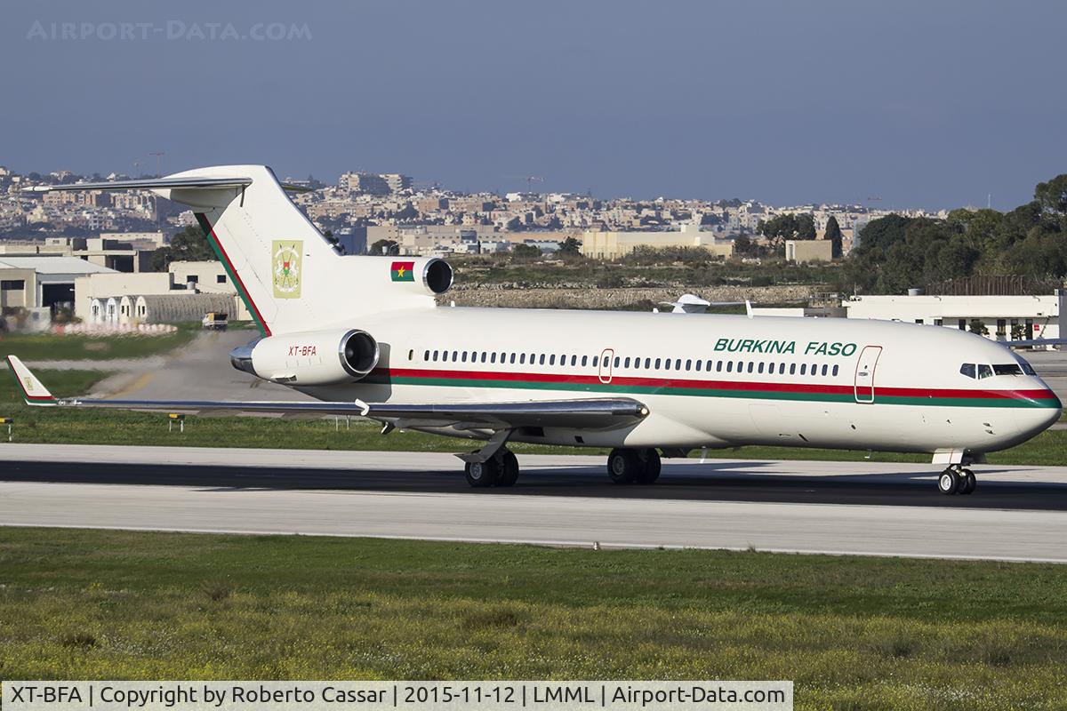 XT-BFA, 1981 Boeing 727-282 C/N 22430, Valletta Immigration Summit 2015