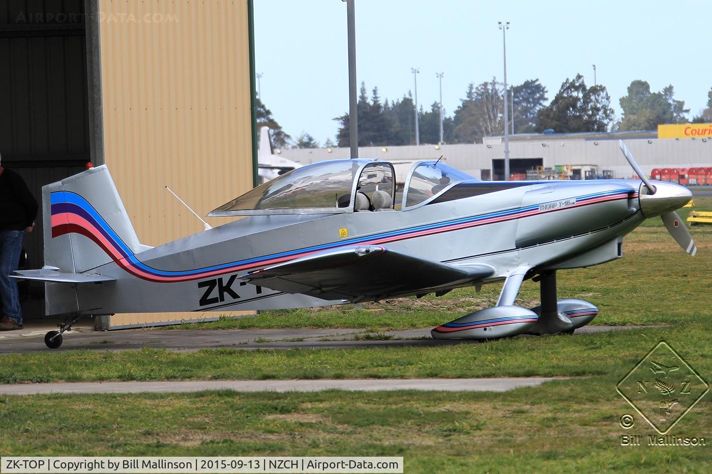 ZK-TOP, Thorp T-18CW Tiger C/N AACA/751, ready for hangaring