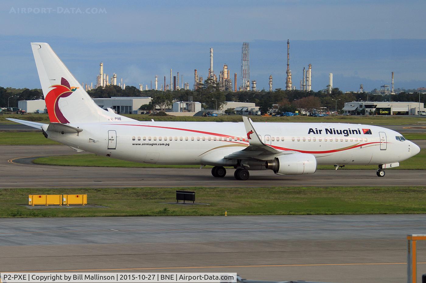 P2-PXE, 2005 Boeing 737-8BK C/N 33024, TAXIING FOR 01