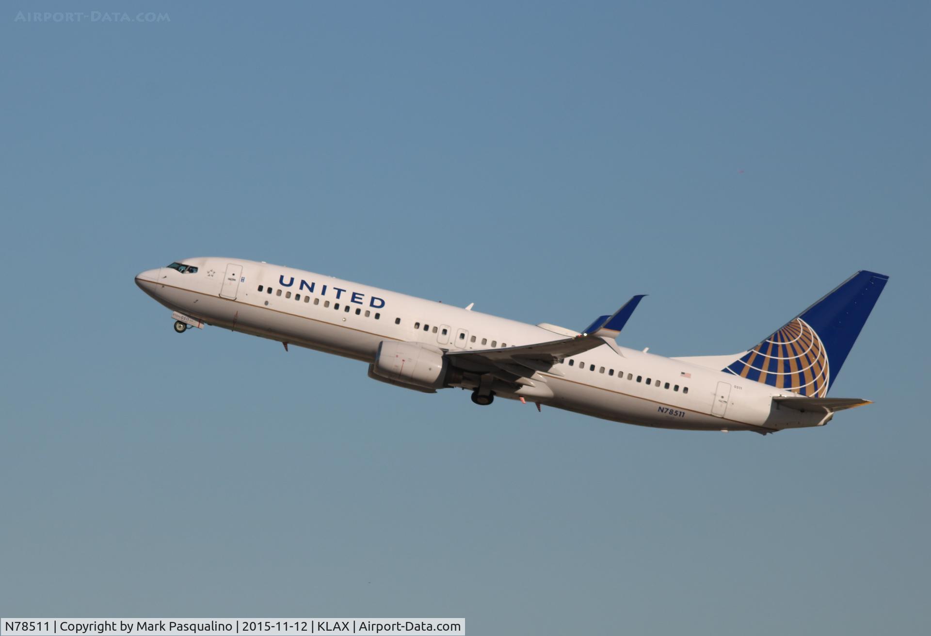 N78511, 2008 Boeing 737-824 C/N 33459, Boeing 737-800