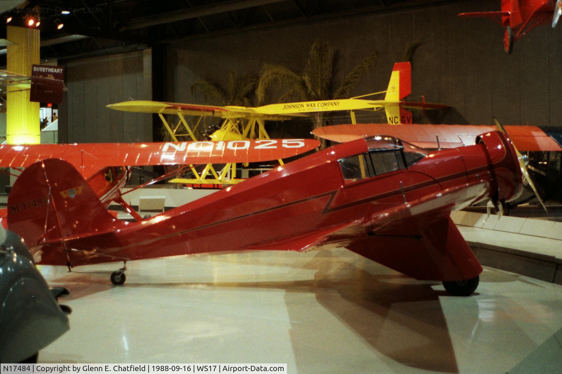 N17484, 1937 Aeronca LC C/N 2060, At the EAA Museum