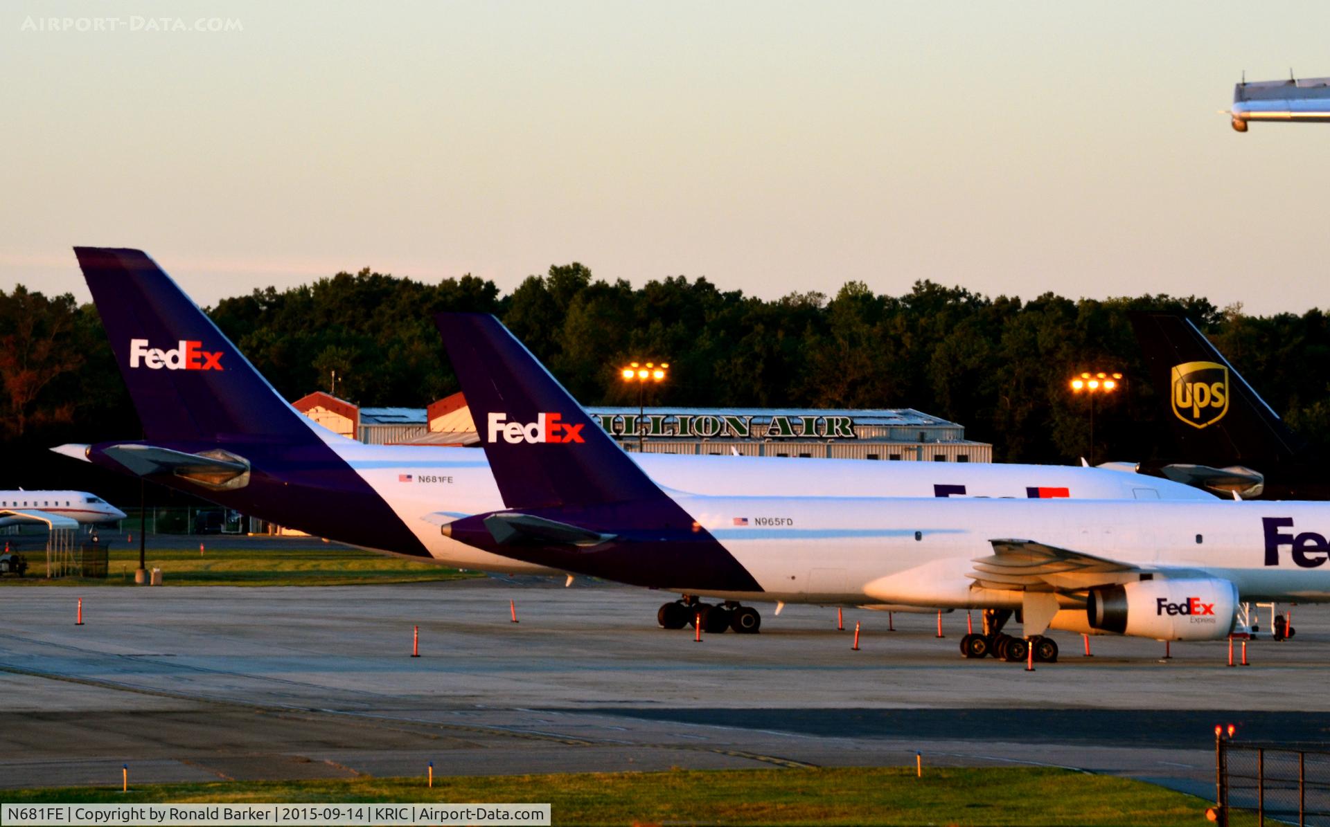 N681FE, 1999 Airbus A300F4-605R C/N 0799, Richmond