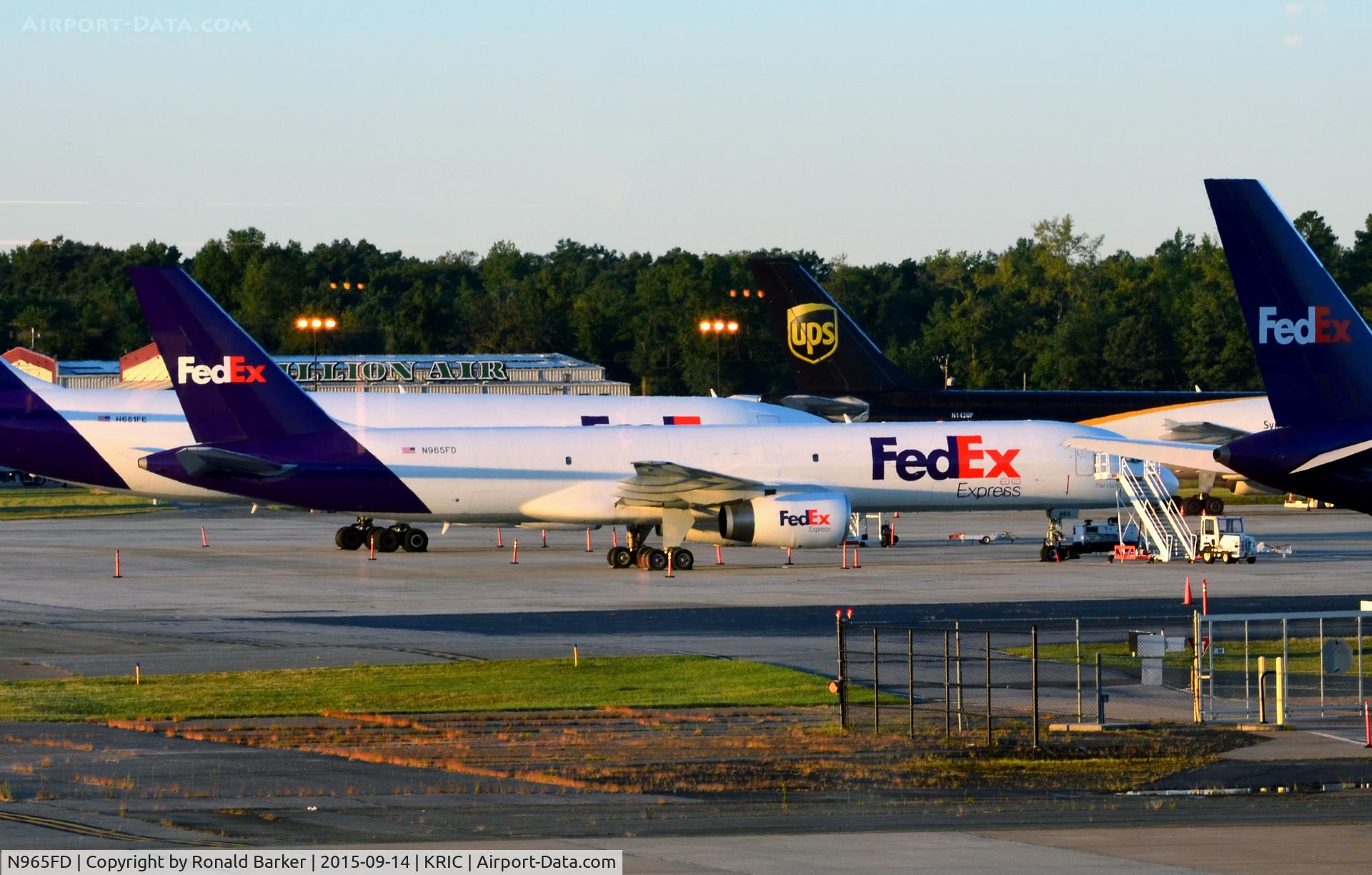 N965FD, 1997 Boeing 757-258 C/N 27622, Richmond