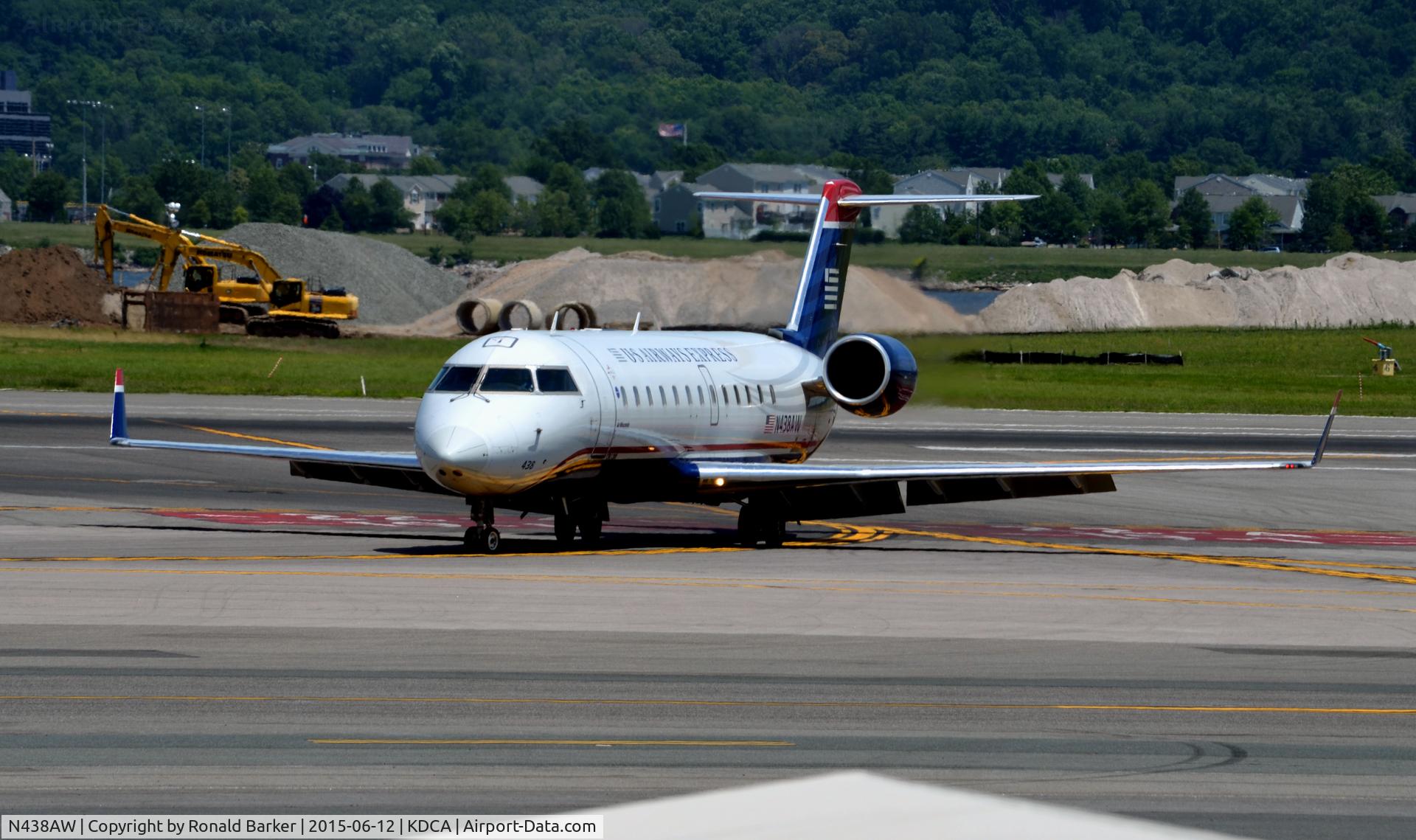 N438AW, 2003 Bombardier CRJ-200LR (CL-600-2B19) C/N 7748, Taxi National