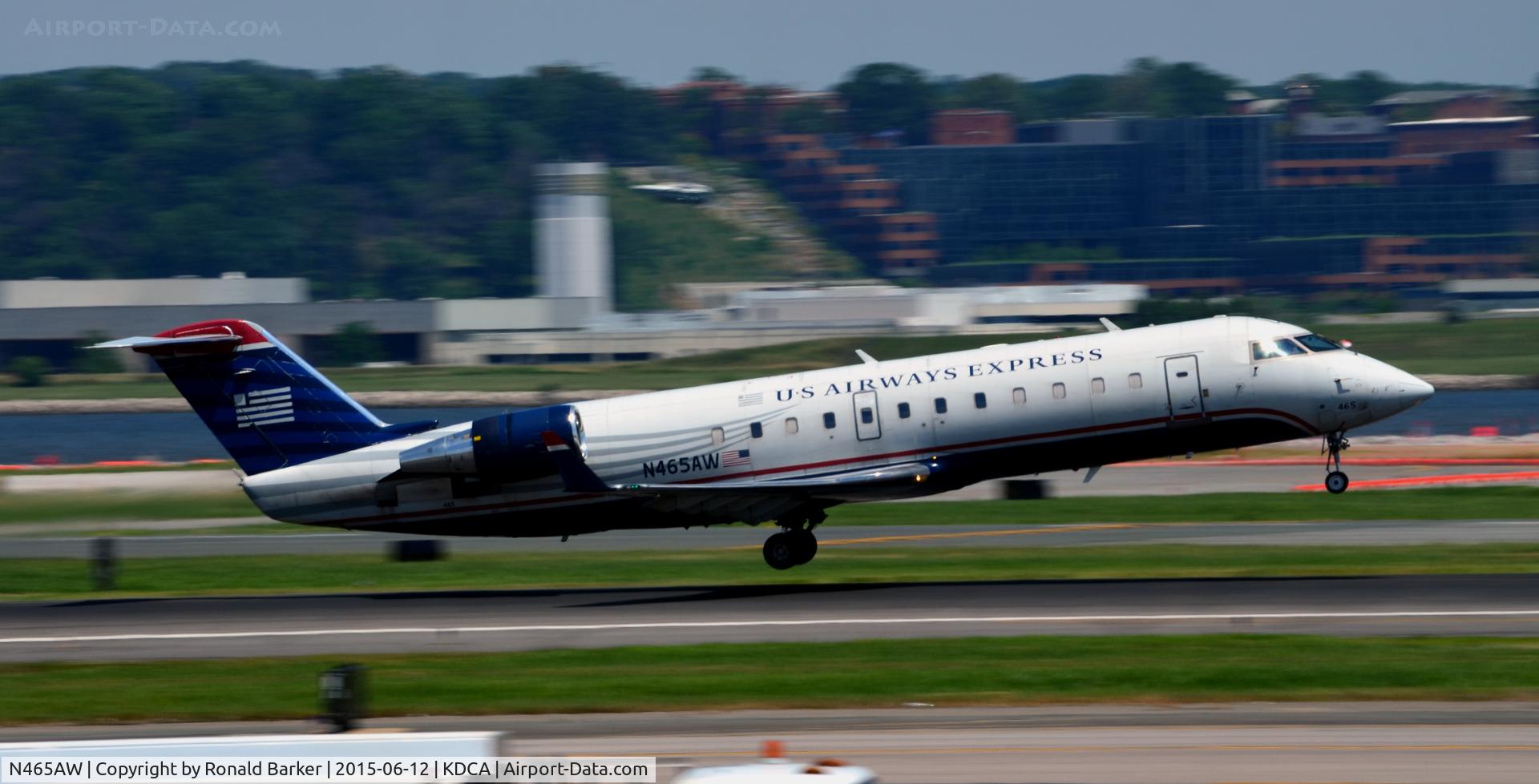 N465AW, 2004 Bombardier CRJ-200LR (CL-600-2B19) C/N 7893, Takeoff National