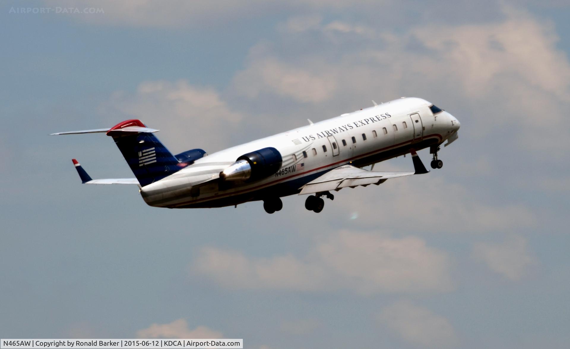 N465AW, 2004 Bombardier CRJ-200LR (CL-600-2B19) C/N 7893, Departure National