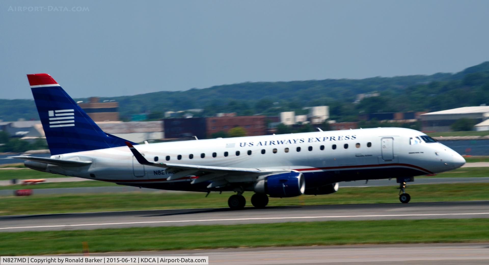 N827MD, 2005 Embraer 170SU (ERJ-170-100SU) C/N 17000047, Takeoff National