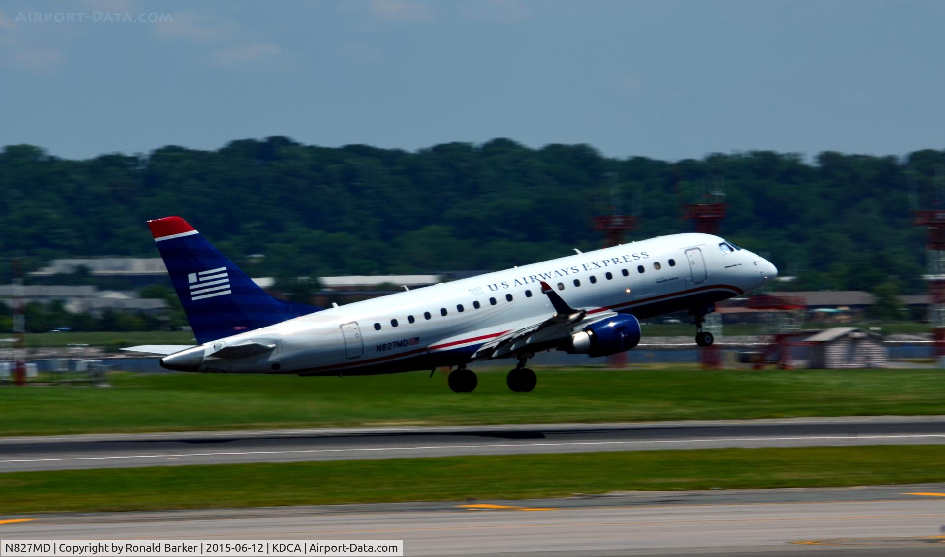 N827MD, 2005 Embraer 170SU (ERJ-170-100SU) C/N 17000047, Takeoff National